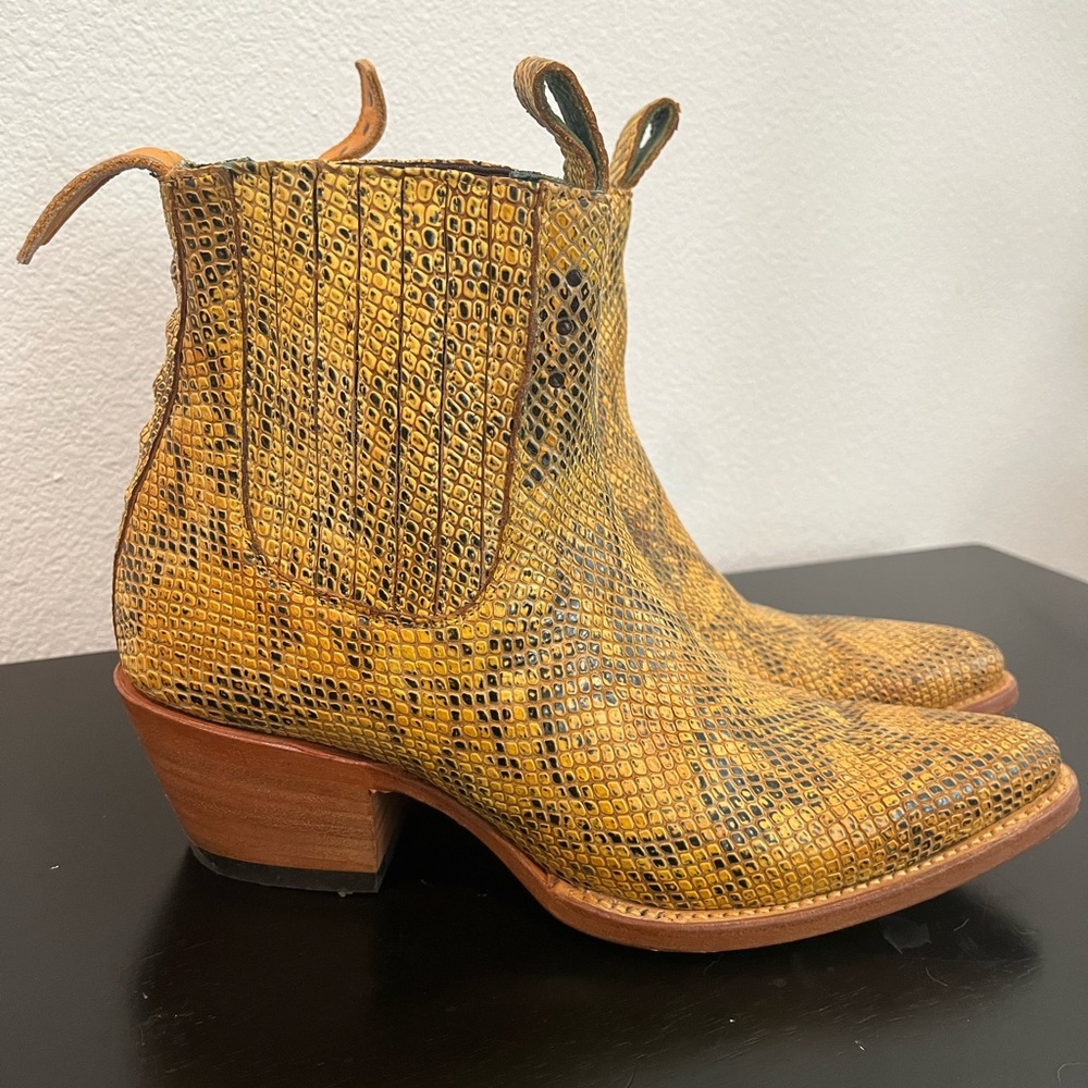 PSKaufman No.1001 FREEWAY chelsea boot deep sol serpentine